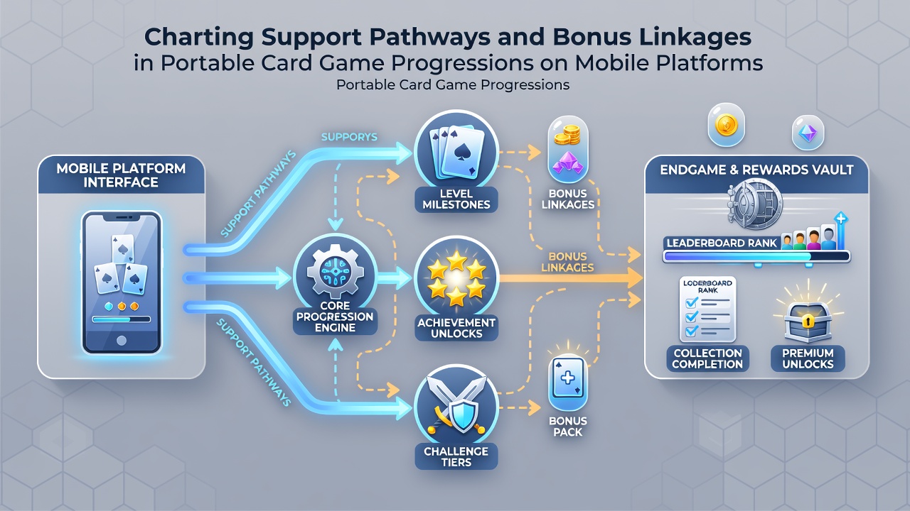 Integration von Bonus-Ketten mit Support-Pfaden in mobilen Kartenspiel-Progressionen
