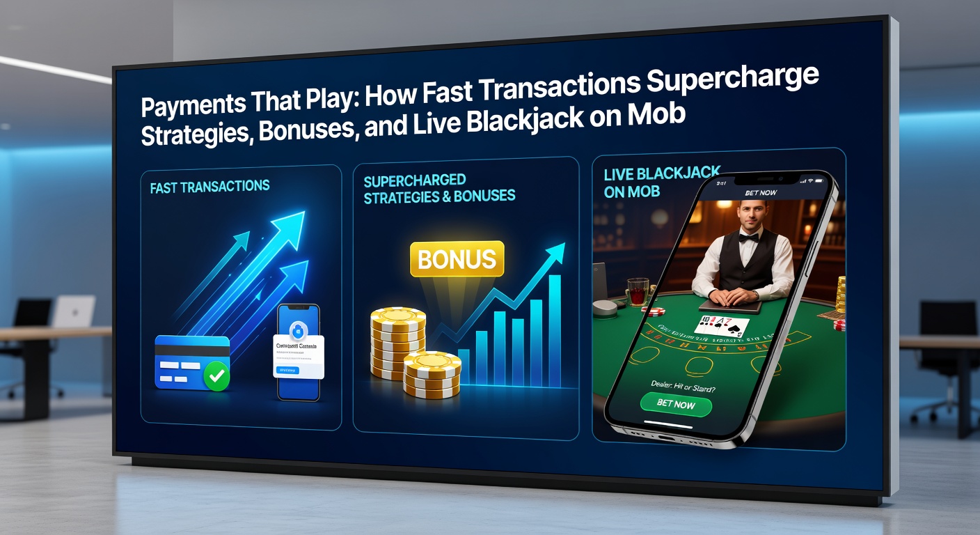 Detaillierte Darstellung eines Bonus-Pop-ups auf einem Handy-Bildschirm mit Live-Blackjack-Tisch, während eine schnelle Zahlung im Hintergrund verarbeitet wird
