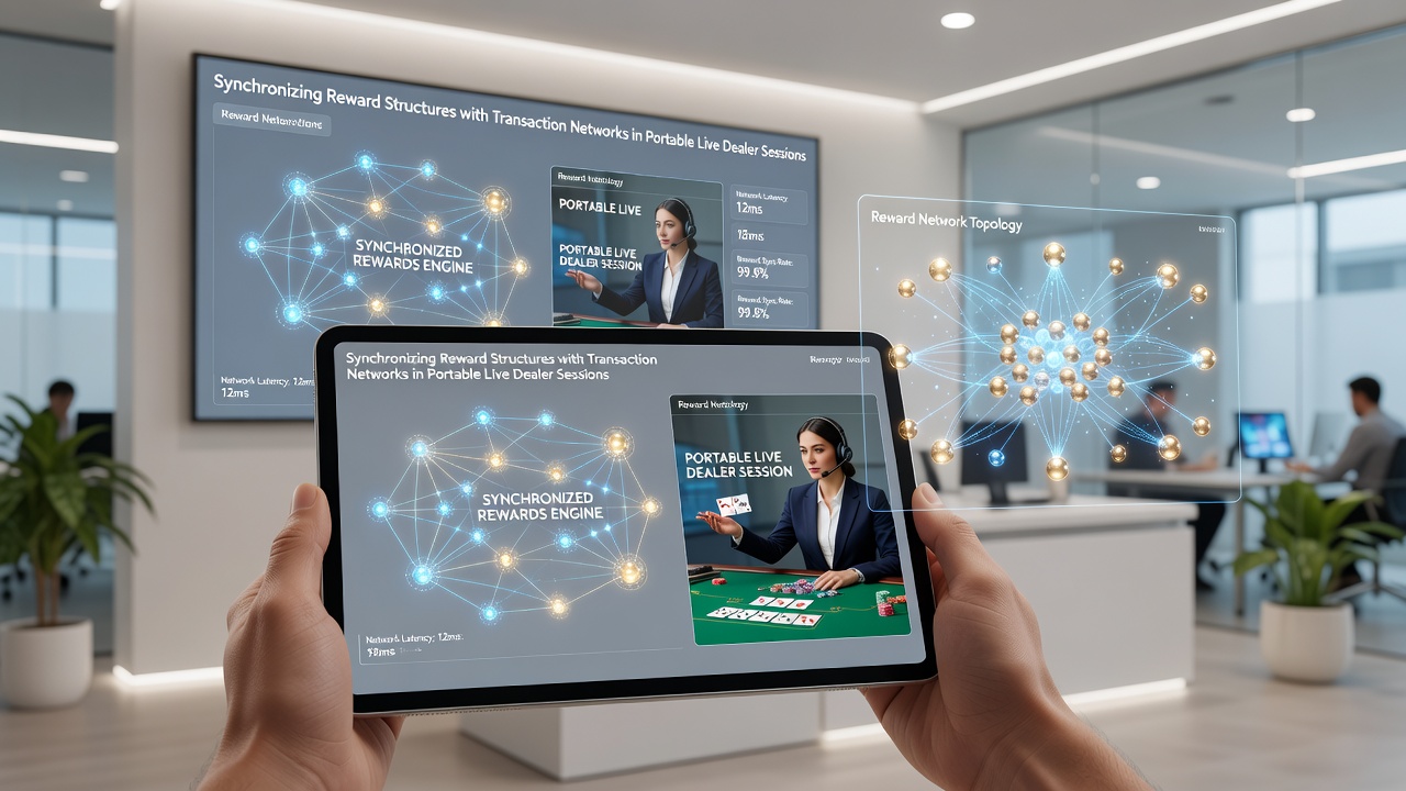 Illustration der Integration von Transaktionspfaden mit Belohnungsstufen in mobilen Blackjack-Sitzungen